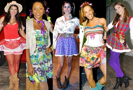 roupa festa junina mulher
